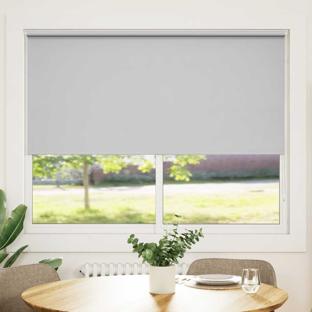 Roller Blind Blackout 140 x 175 cm Grey